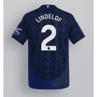 Manchester United Victor Lindelof #2 Replica Away Shirt 2024-25 Short Sleeve